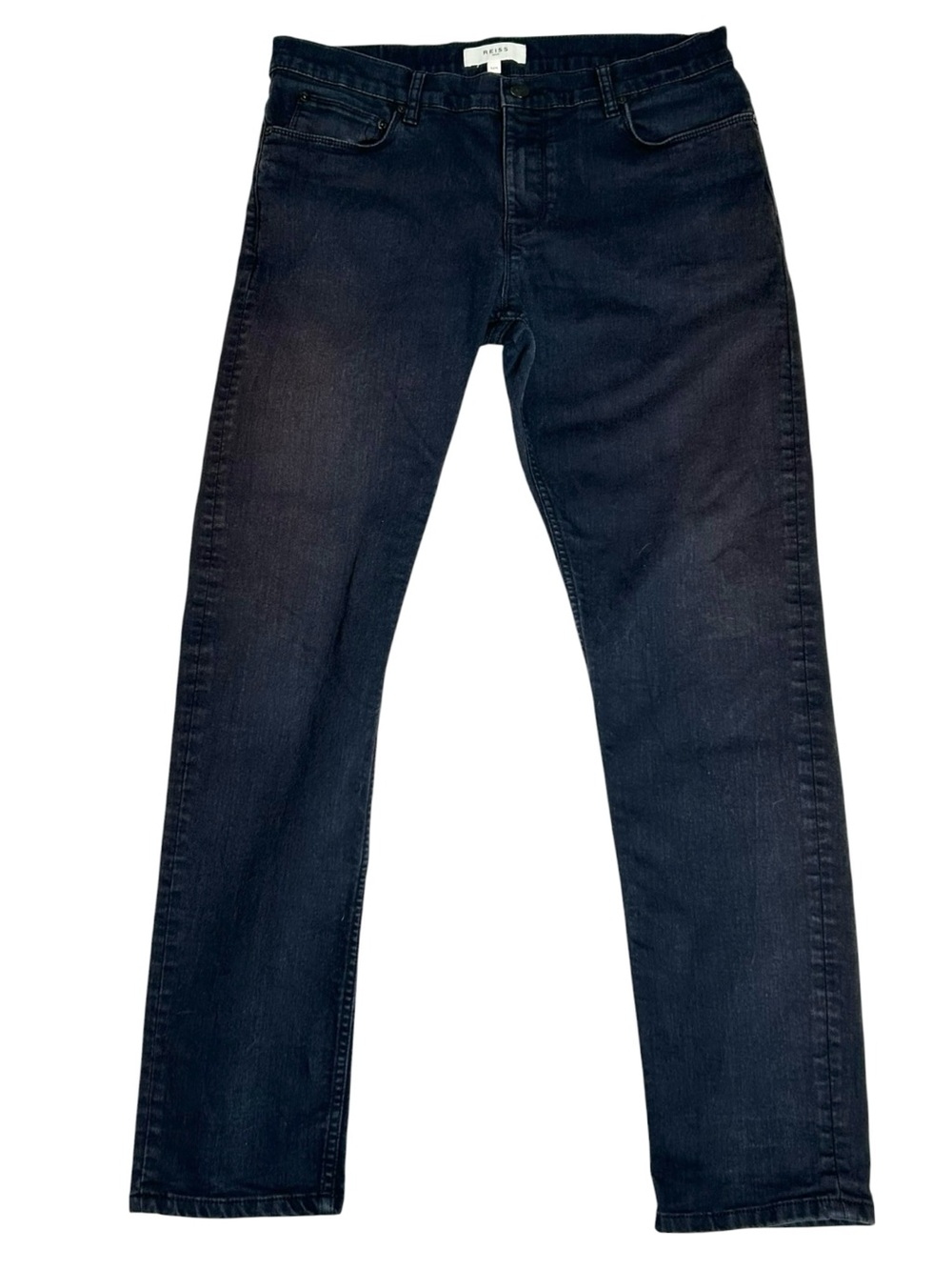 Reiss Slim Jeans Deep Wash Stretch Size 32